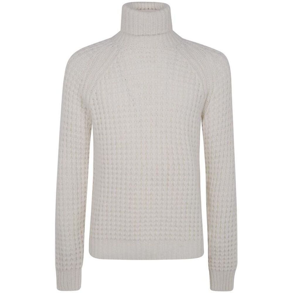 NUUR Men's Textured Knit Turtleneck Sweater Men NUDE & NEUTRALS Sweaters &